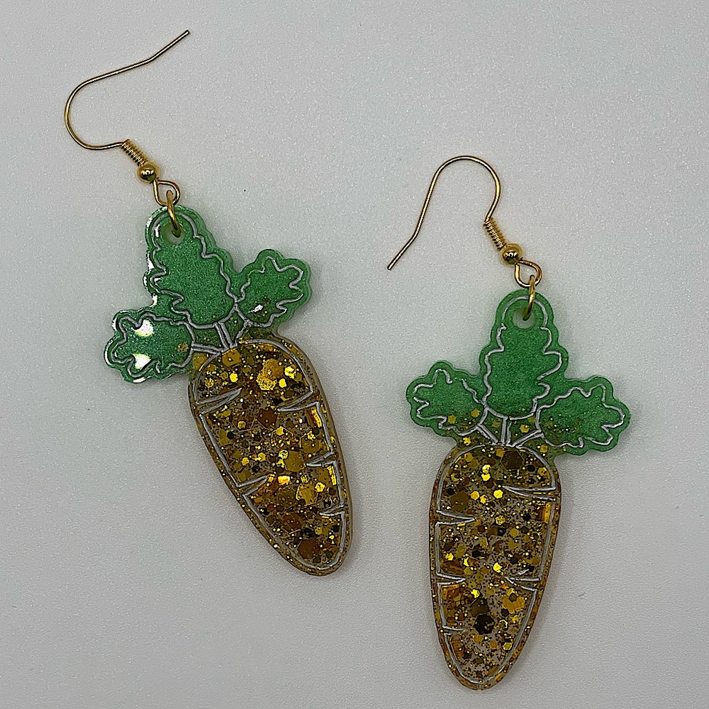 Carrot Earrings 🥕